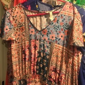 Xl Matilda Jane maxi dress crochet lace